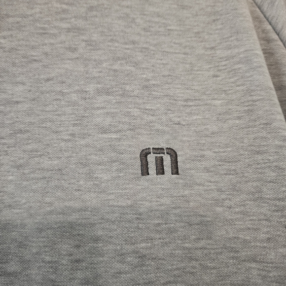 Travis Mathew Cloud Quarter Zip Jacket XL Grey - Picture 3 of 5